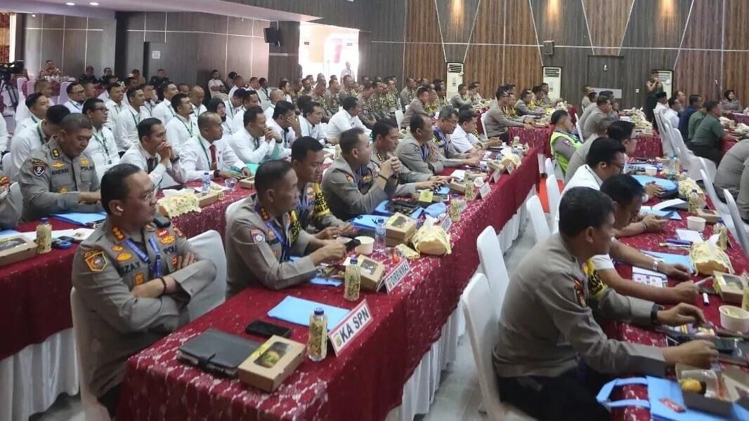 Panglima Komando Daerah Militer Iskandar Muda (Pangdam IM) Hadiri Rakorpam Pemilu Tahun 2024 Dan Anev Triwulan III tahun 2023