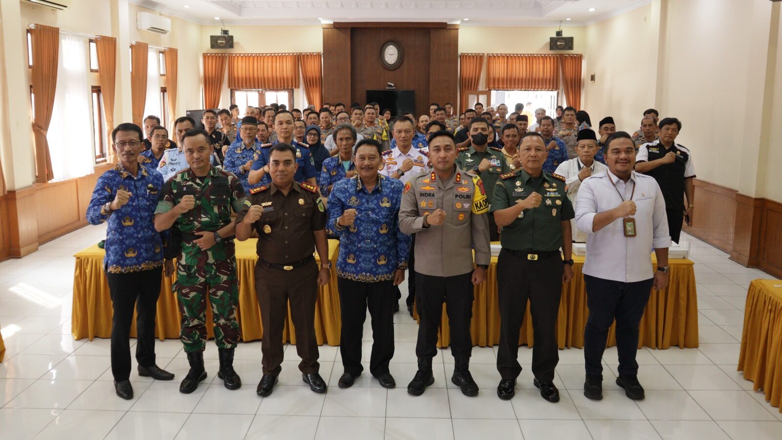 Jelang Nataru, Kapolres Majalengka Pimpin Rapat Koordinasi Persiapan Operasi Lilin Lodaya 2023