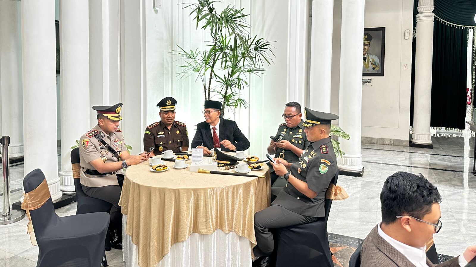 Kapolres Majalengka Hadiri Pelantikan Pejabat Bupati Majalengka H.Dedi Supandi