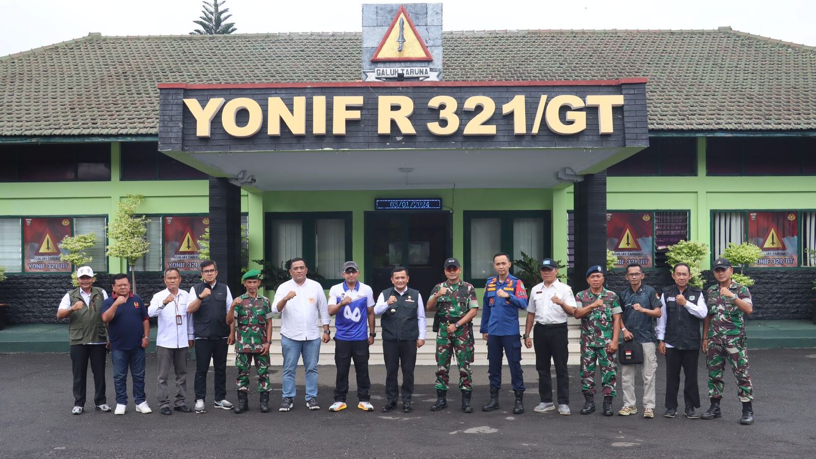 Peresmian Lapangan Tembak MIT Yonif R 321/GT: Kapolres Majalengka Hadir di Acara Bergengsi