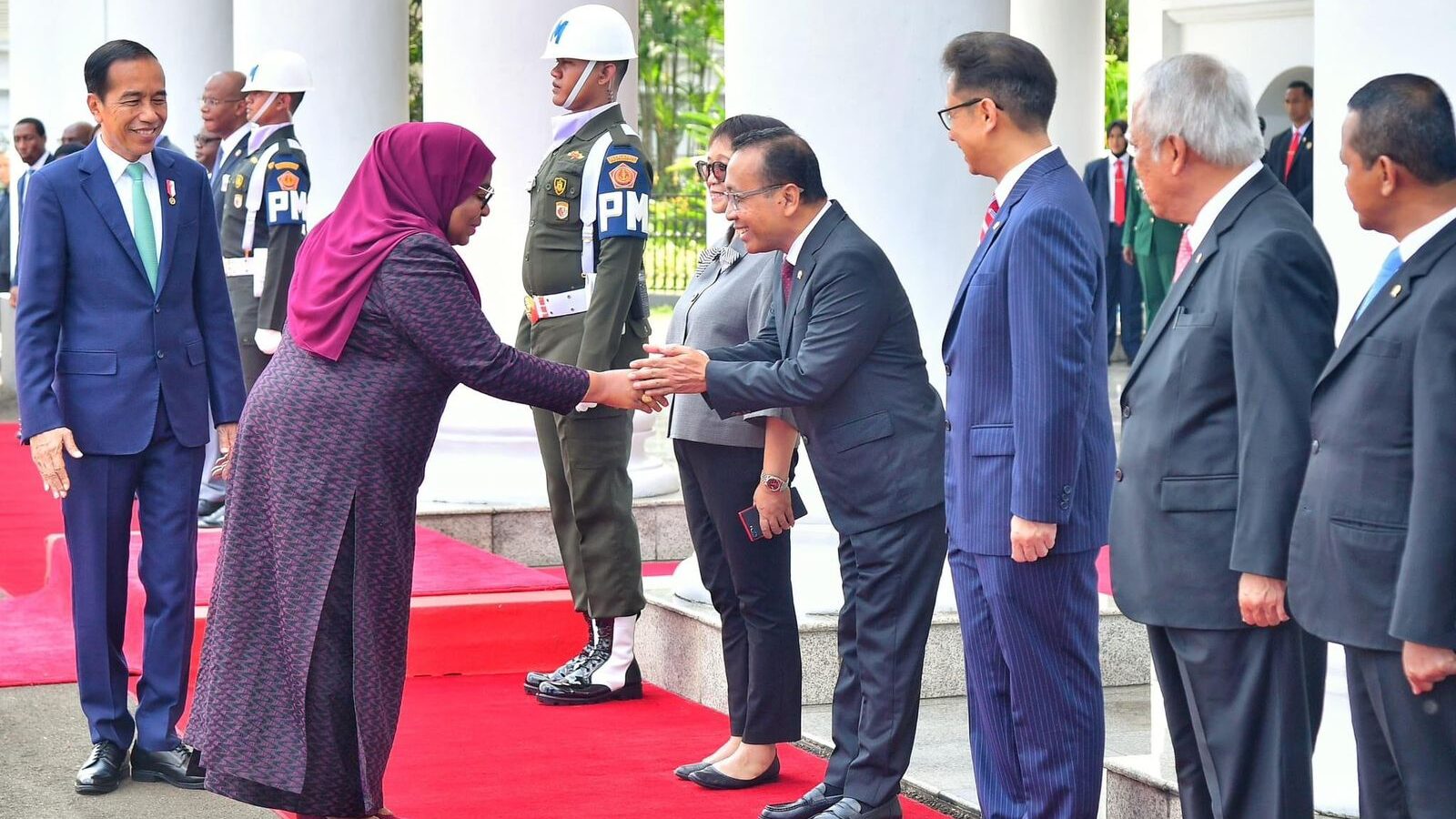 Kunjungan Kenegaraan Perdana Presiden Republik Persatuan Tanzania, Samia Suluhu Hassan ke Indonesia