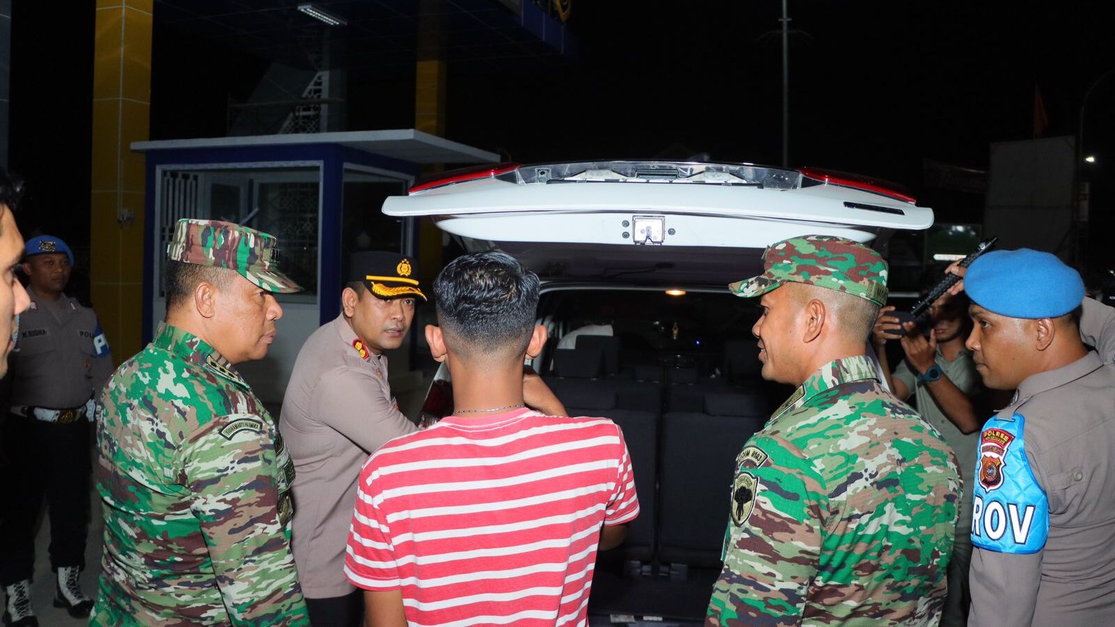 Polres Lhokseumawe, Korem 011 Lilawangsa dan Kodim 0103 Aceh utara Gelar Patroli dan Razia Gabugan Skala Besar