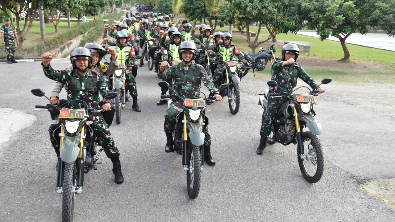 Polres Bireuen Bersinergi Dengan TNI Siap Mengamankan Pemilu 2024