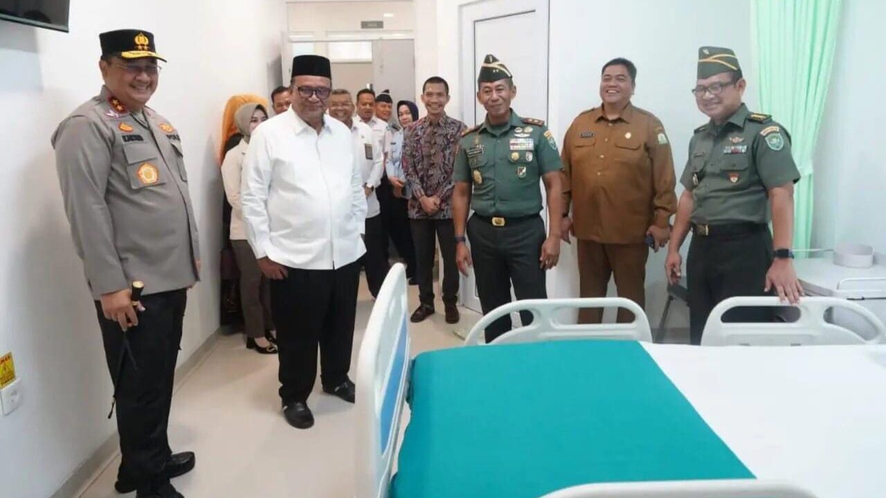 Pangdam Iskandar Muda Hadiri Peresmian Rumah Sakit Pusat Pertahanan Negara (RSPPN) Secara Virtual