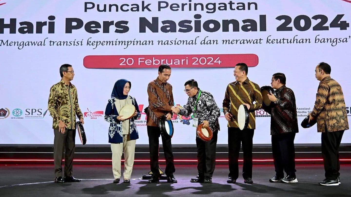 Terima kasih kepada pers yang turut mengawal Pemilu (pemilihan umum) 2024 yang baru saja kita jalani 