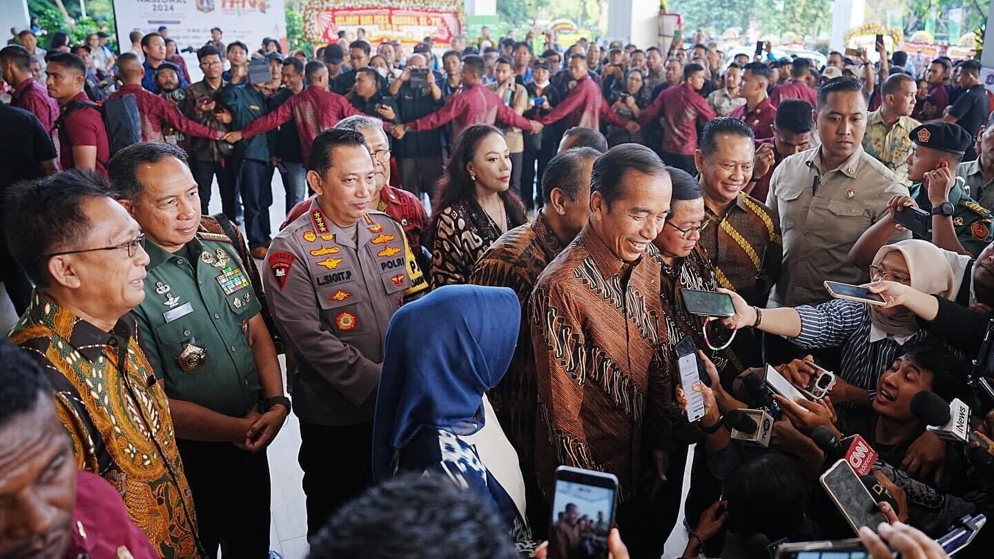 Peringatan Hari Pers Tahun 2024, Dihadiri Oleh Presiden Jokowi Didampingi oleh Kapolri dan Panglima TNI