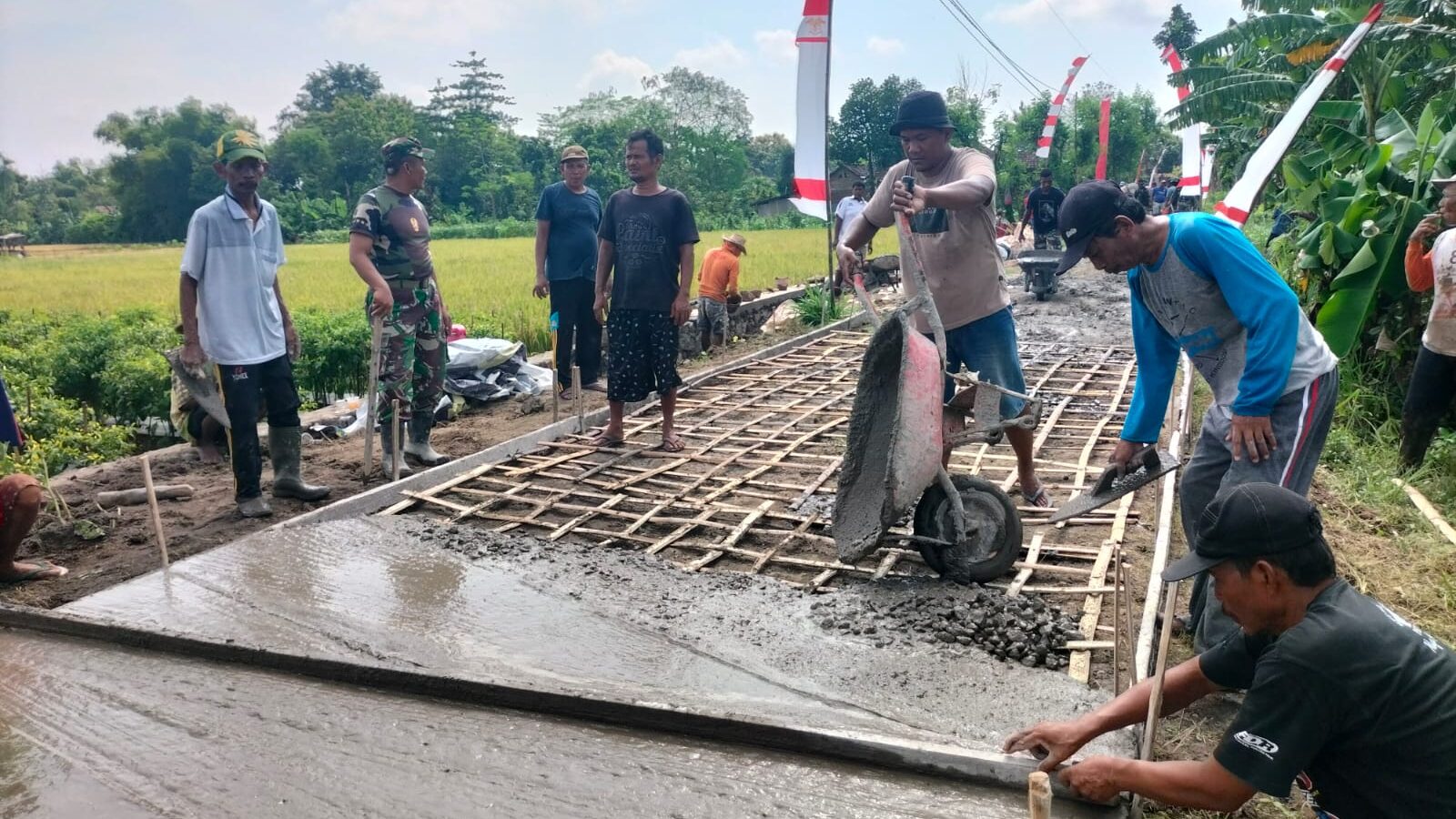 Kemanunggalan TNI Rakyat Merupakan Kunci Pokok Keberhasilan TMMD