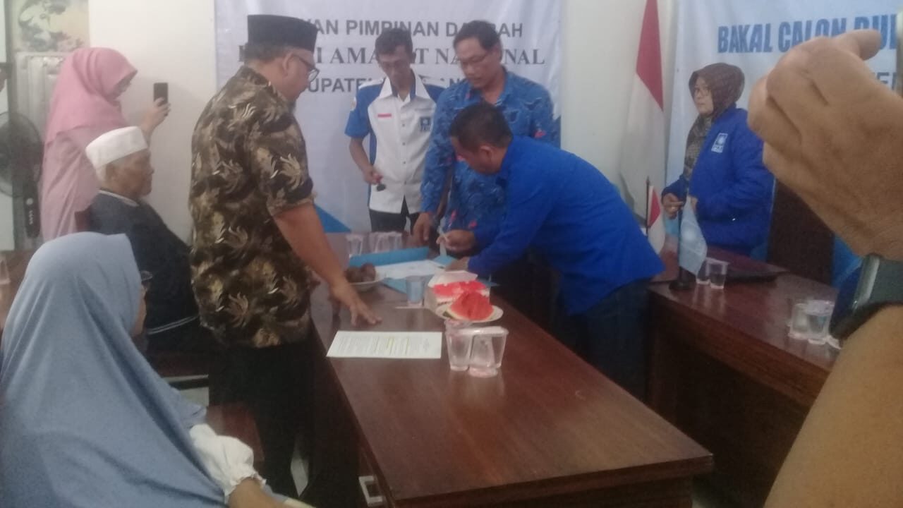 DPD Partai PAN Kabupaten Pangandaran Terima Berkas Pendaftaran Bacalon Bupati Pangandaran