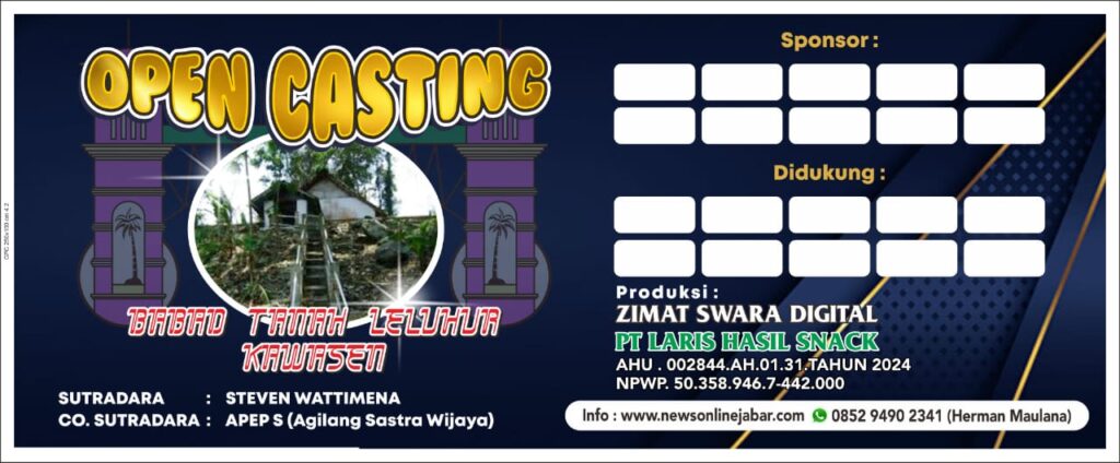 Open Casting Film " BABAD TANAH LELUHUR KAWASEN "