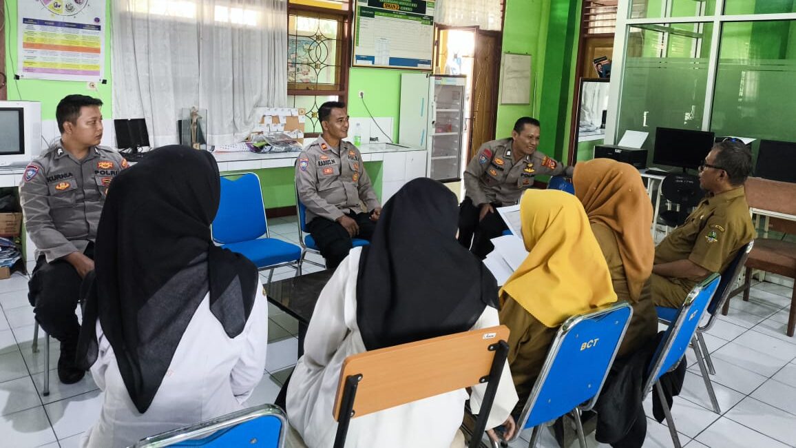 Antisipasi Aksi Bullying, Polsek Ciamis Polres Ciamis Giat Koordinasi dengan Guru SMAN 2 Ciamis