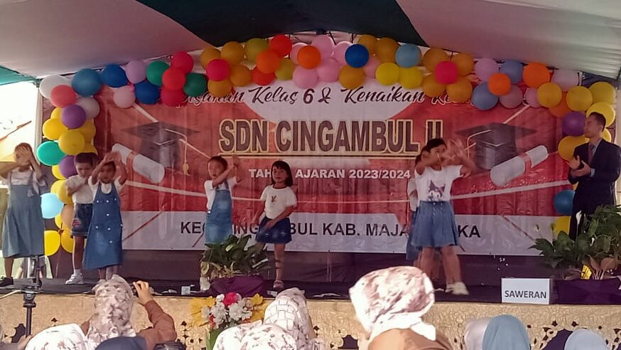 Meriah, Perpisahan Kelas 6 Dan Kenaikan Kelas SDN Cingambul II Majalengka