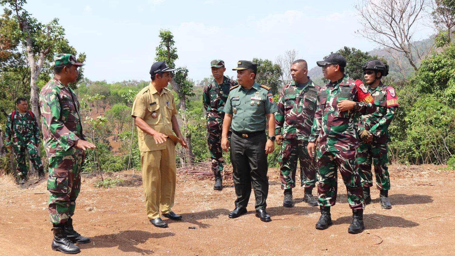 Danrem 082 Citra Panca Yudha Jaya, Kolonel Infantri Heri Rustandi, Meninjau Pelaksanaan TNI Manunggal Membangun Desa ke-122